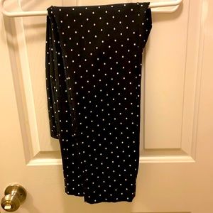 The Limited Black Polka Dot Pants